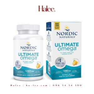 Dầu cá Nordic Naturals Ultimate Omega 3, Hương Chanh