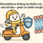 "HÀNH TRÌNH GIAN NAN" CỦA GLUTATHIONE VÀO TẾ BÀO: TẠI SAO UỐNG THÔI CHƯA ĐỦ?